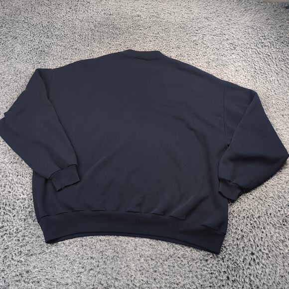 Vintage Oregon Sweatshirt Adult 2XL XXL Blue Embroidered Destination Crew Neck - Picture 5 of 6